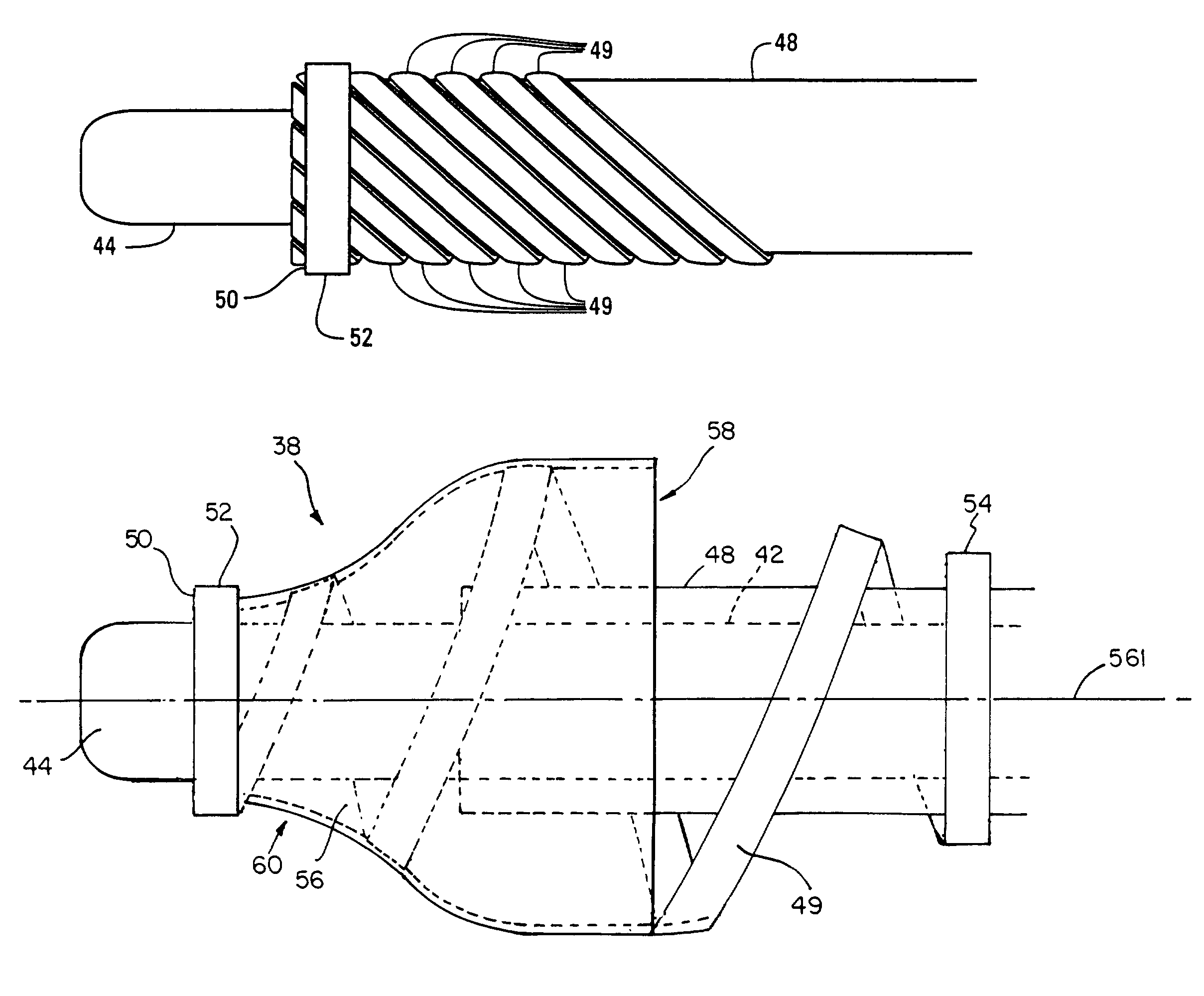 Angioplasty device and method of making same
