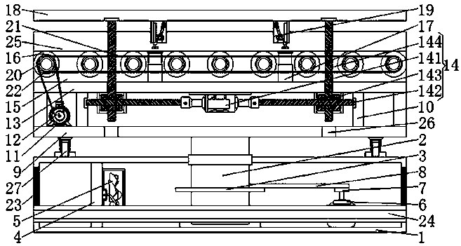 A transport steering device for semiconductor and pan-semiconductor substrates