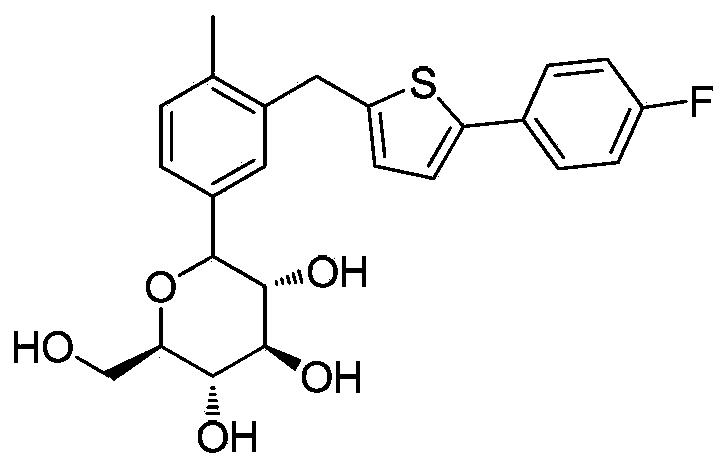 1-(beta-d-pyranoglucosyl)-4-methyl-3-[5-(4-fluorophenyl)-2-thienylmethyl]benzene and l-phenylalanine eutectic compound and preparation method thereof