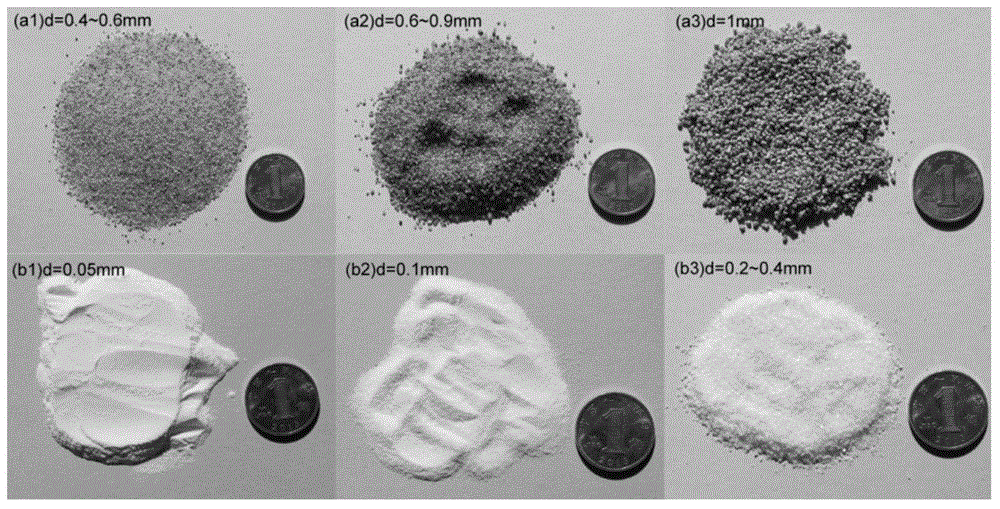 A kind of artificial rock core with multiple pore structure and its preparation method