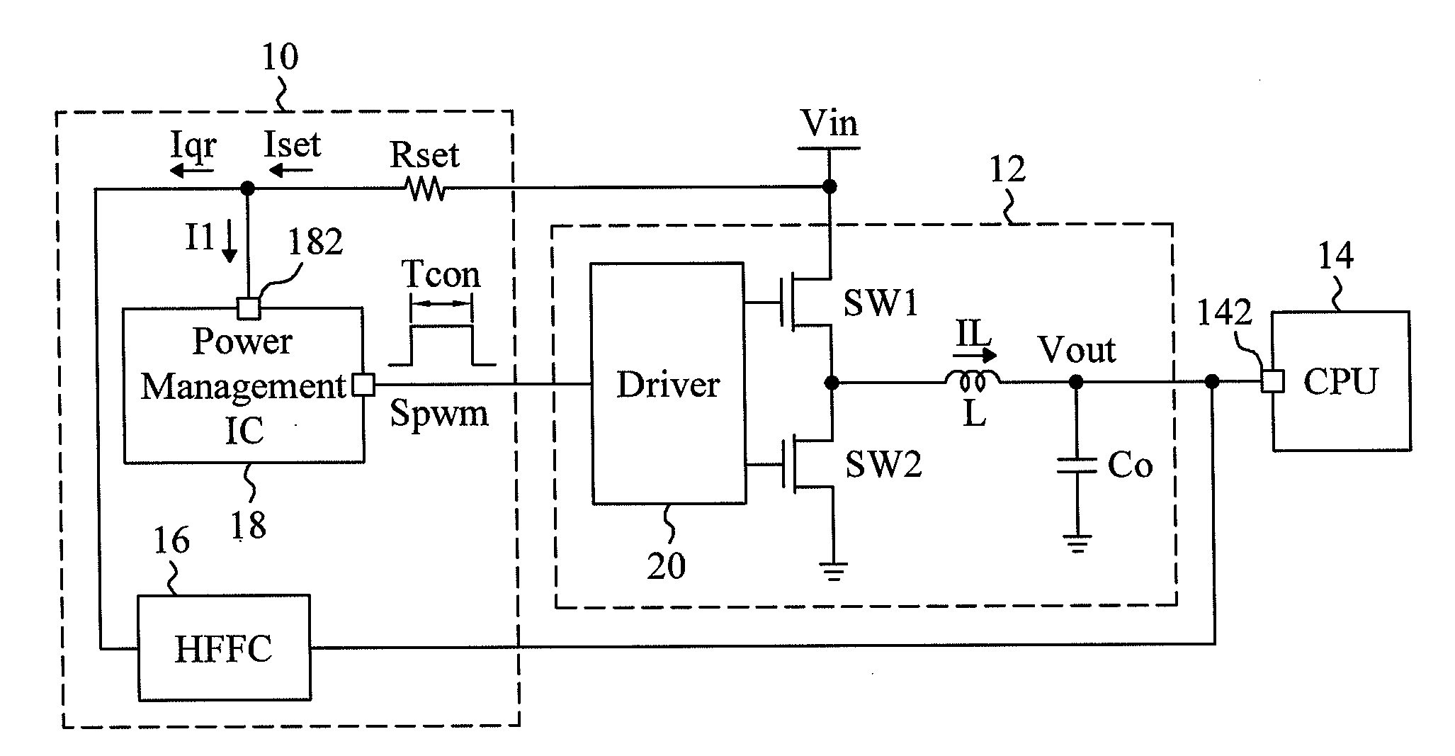 Control circuit and method for a pwm voltage regulator