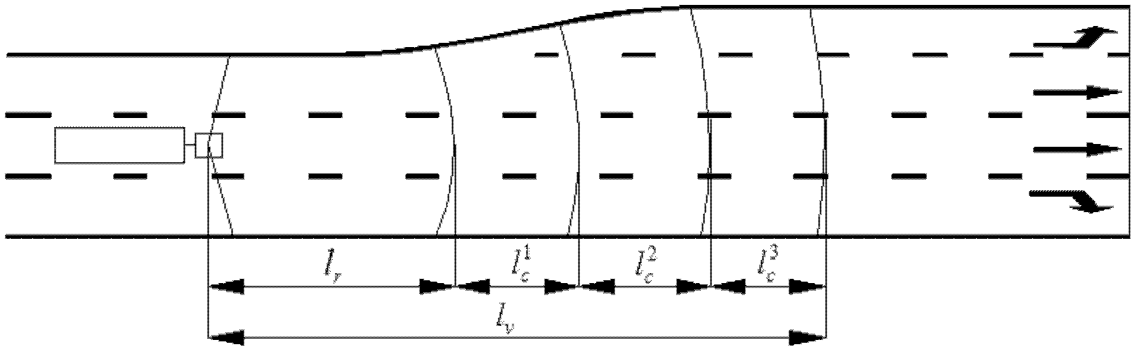 Method for determining minimum distance of road intersections in harbor district