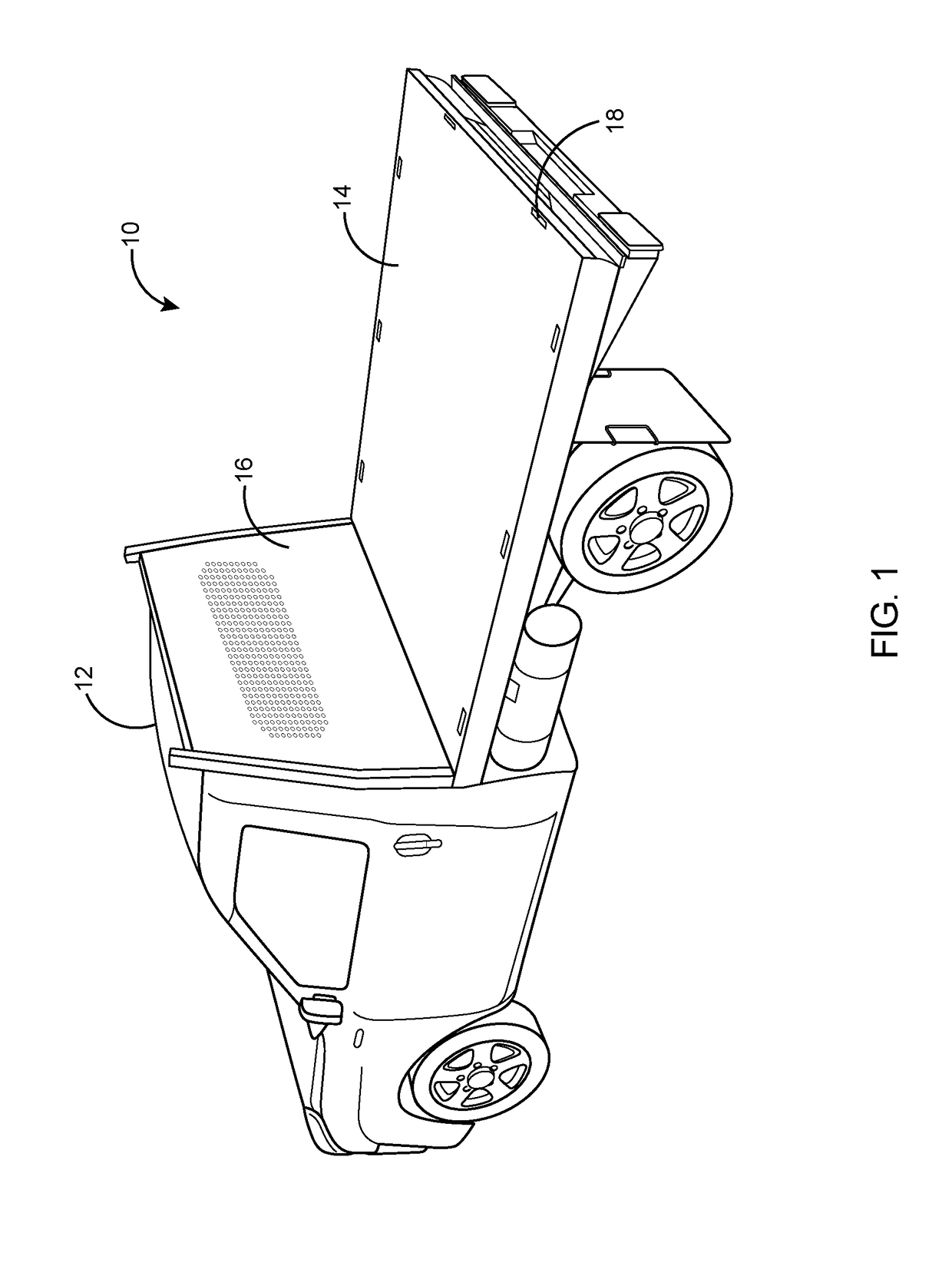 Methods and apparatus for converting a flatbed truck body into a dropside body