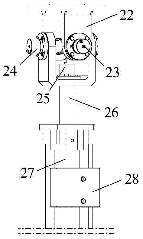 A simulation platform for simulating high and low frequency motion of vehicles and its implementation method