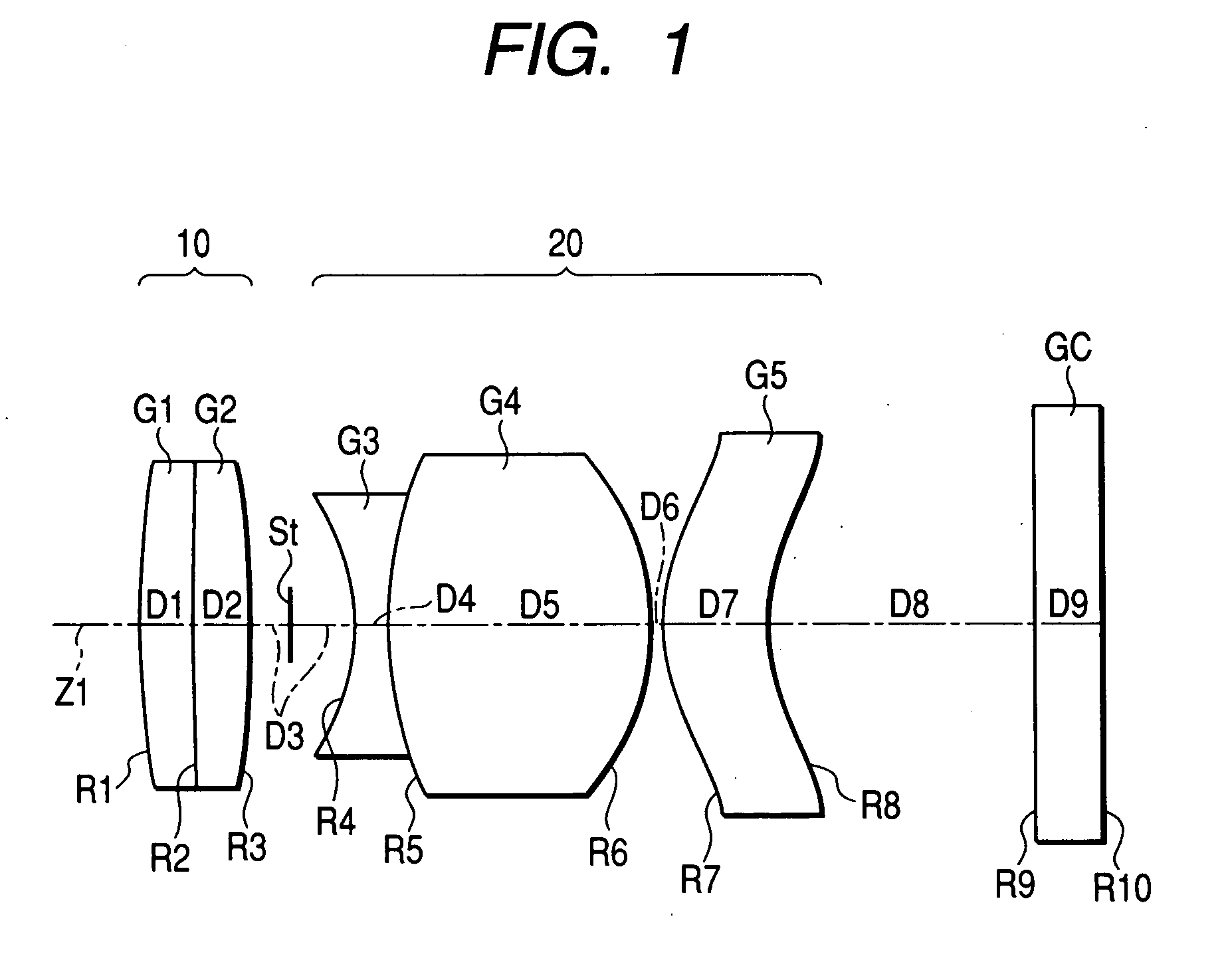 Imaging optical system with focusing function