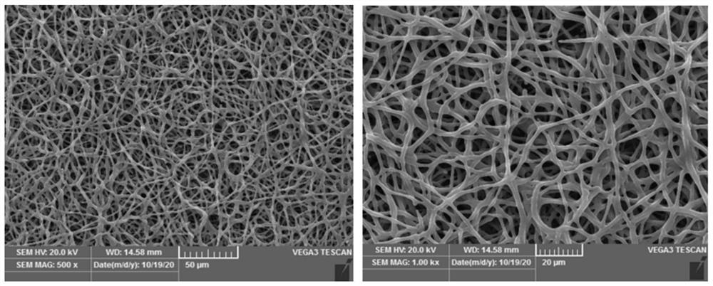 Preparation method of a three-dimensional composite porous scaffold and three-dimensional composite porous scaffold