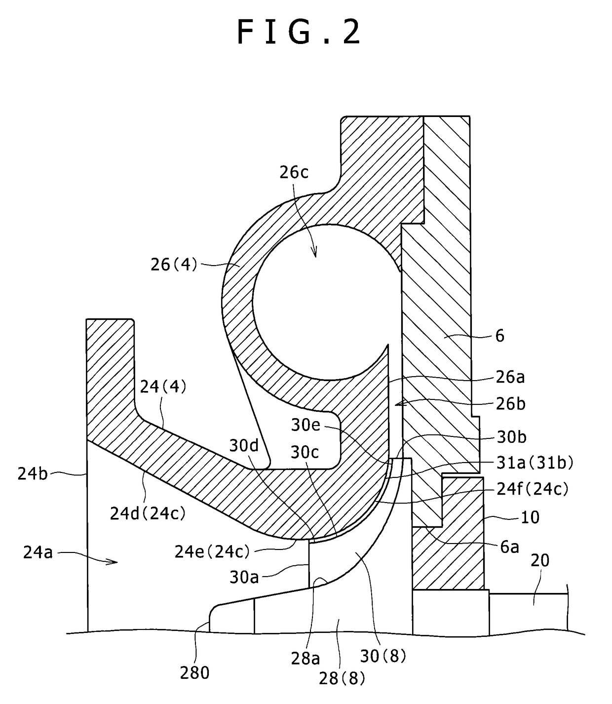 Rotary machine, blade wheel used in rotary machine, and blade wheel manufacturing method