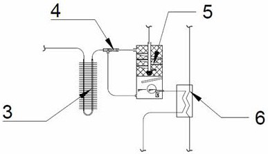 An air conditioner host with oil separation function, an air conditioner system and an oil separation method