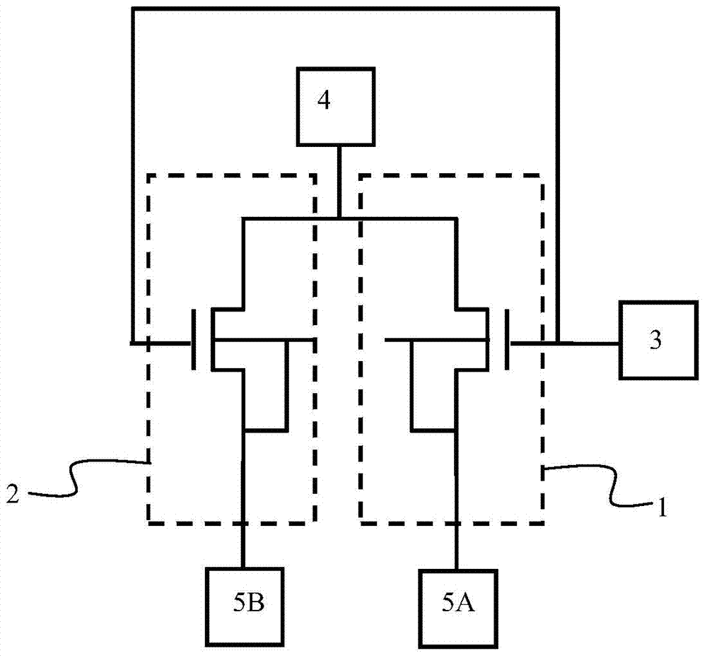 Current sampling circuit achieved through LDMOS devices