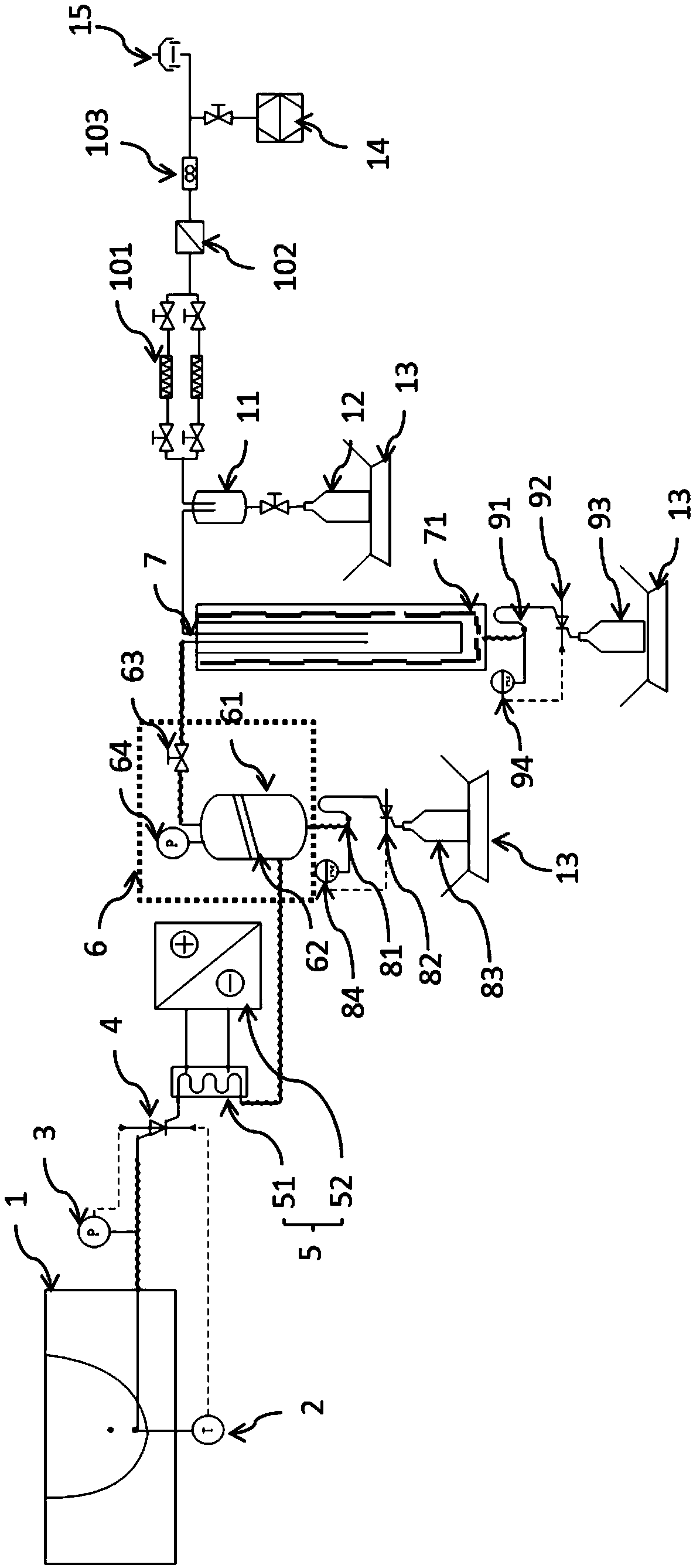 Oil-water-gas production control and metering device and method in heavy oil exploitation experiment