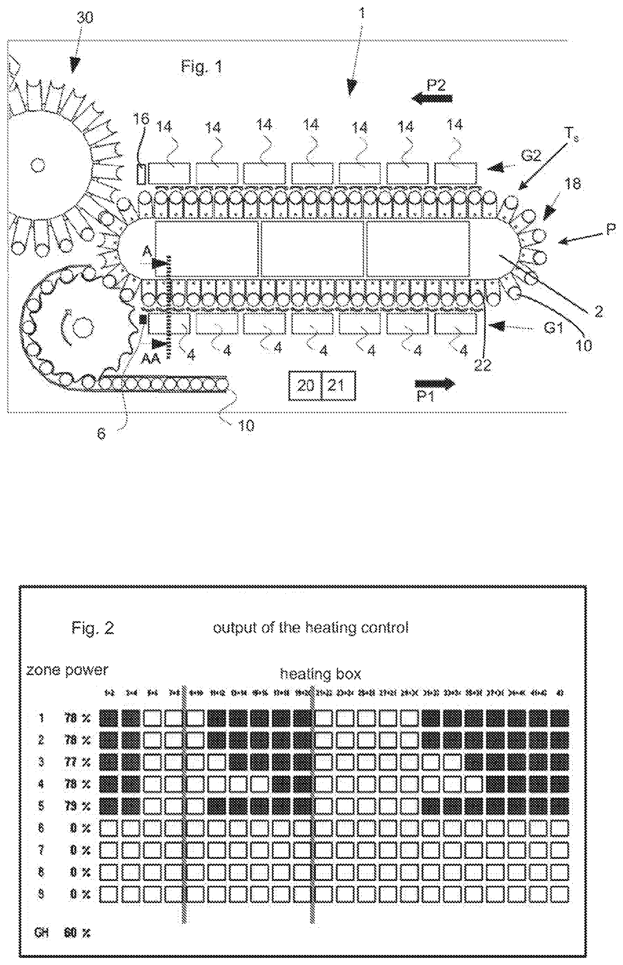 Method and apparatus for heating plastic preforms