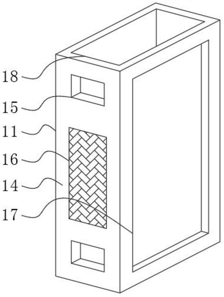 A processing device for antistatic and anticorrosion panels