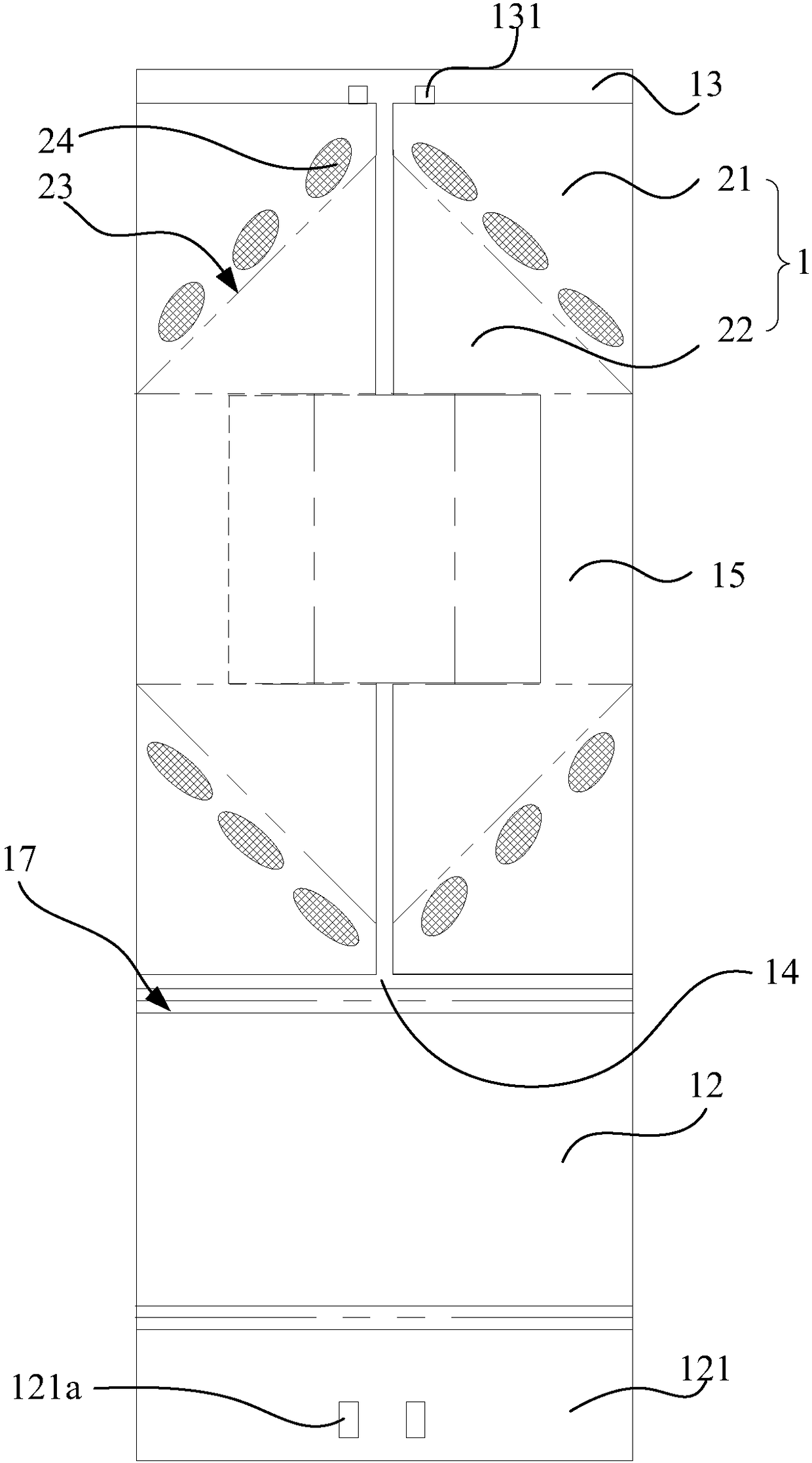 Folding express parcel box