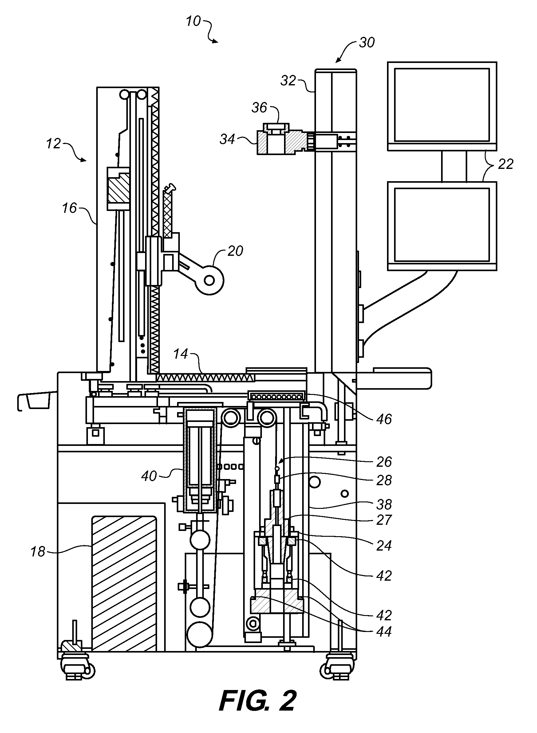 Combination tool presetter and induction heat-shrink apparatus