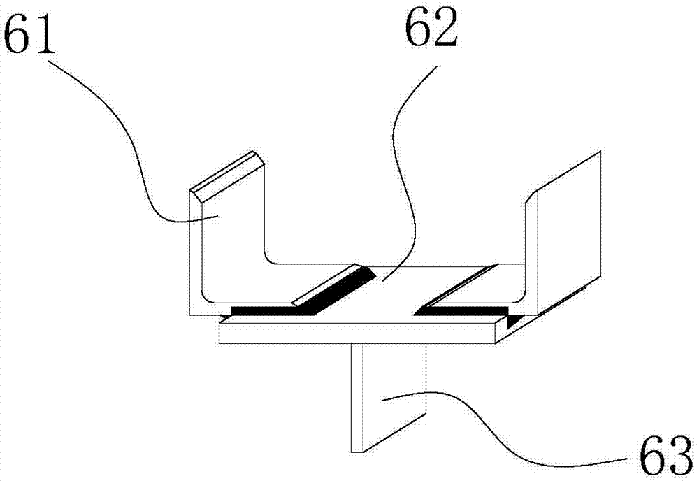 Flexible masonry filler wall and concrete structure connecting structure