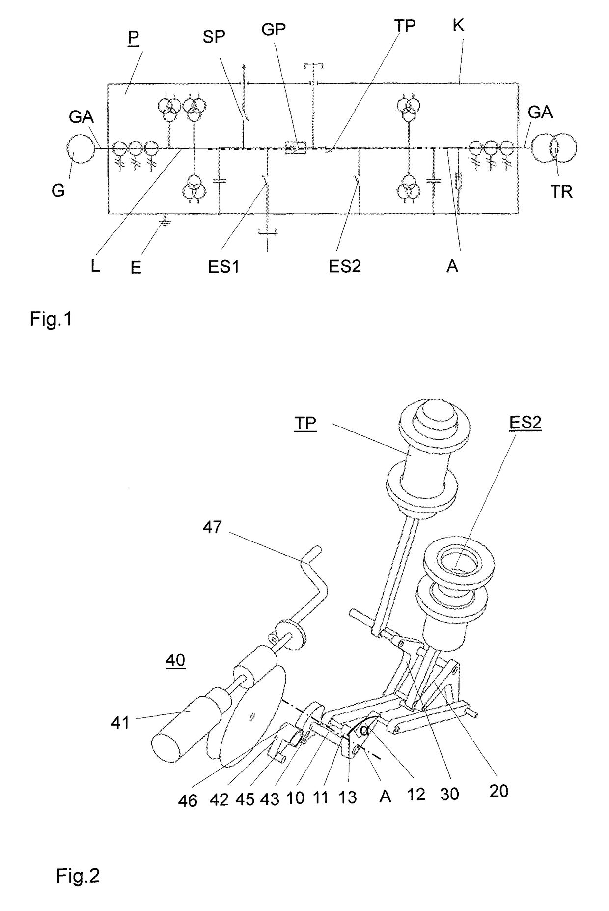 Locking device for high-voltage switchgear