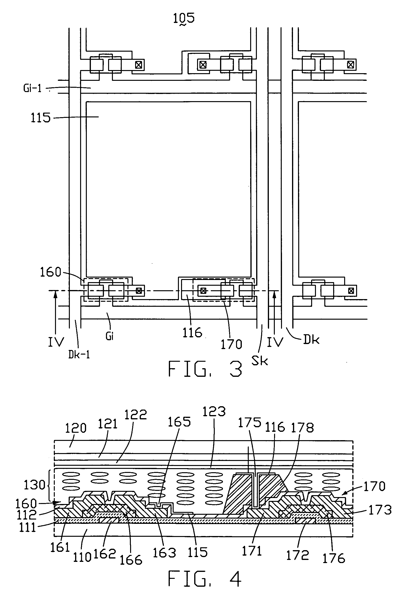 Touch-sensitive liquid crystal display device with built-in touch mechanism and
method and method for driving same