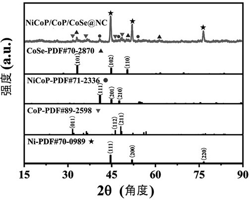 nicop/cop/cose@nc catalyst and preparation method