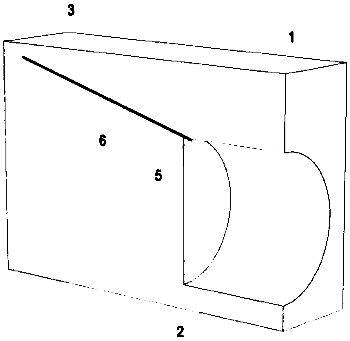 Advanced monitoring device for tunnel excavation surrounding rock whole process deformation curve and implementation method thereof