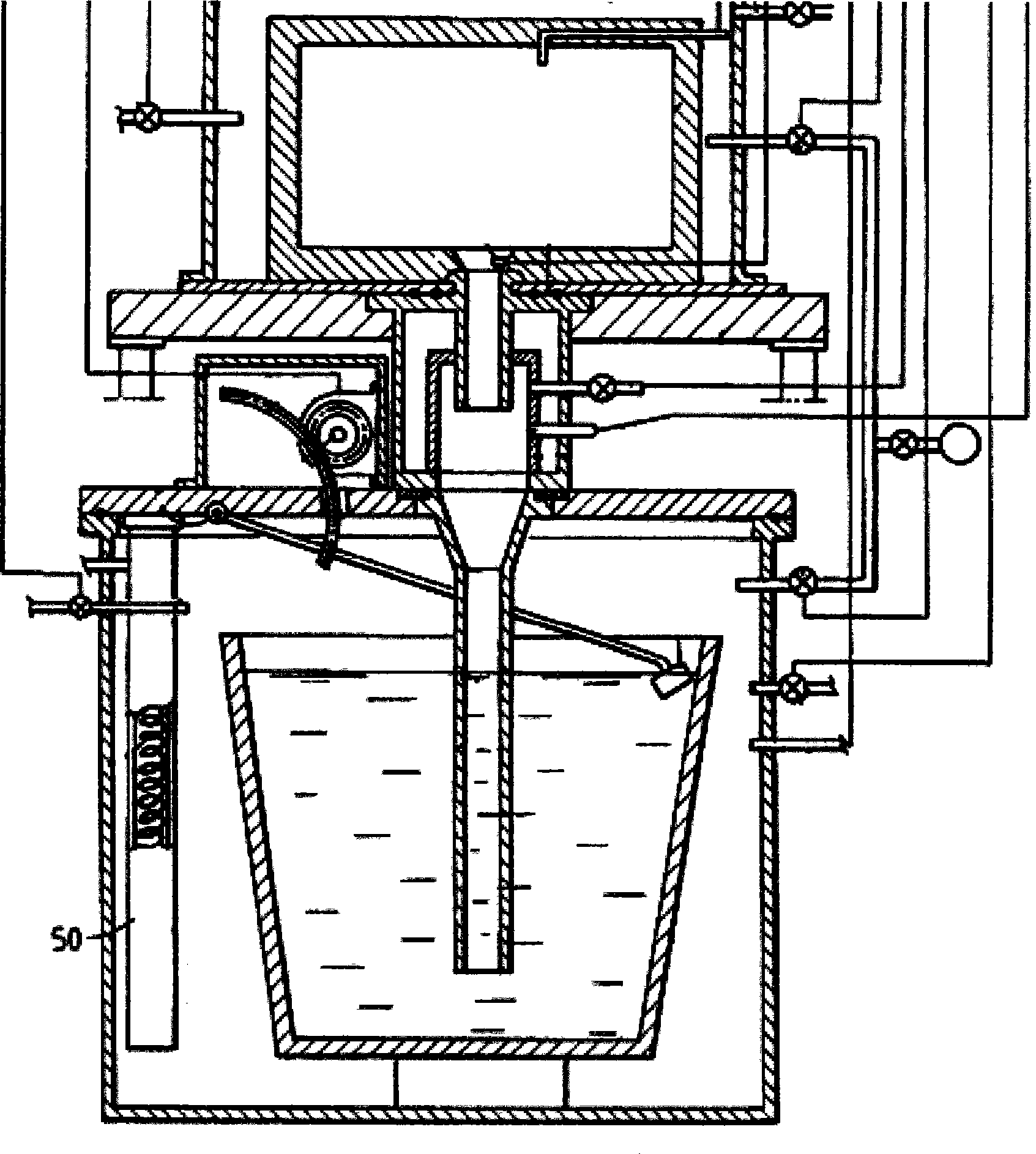 Low-pressure casting method and equipment thereof