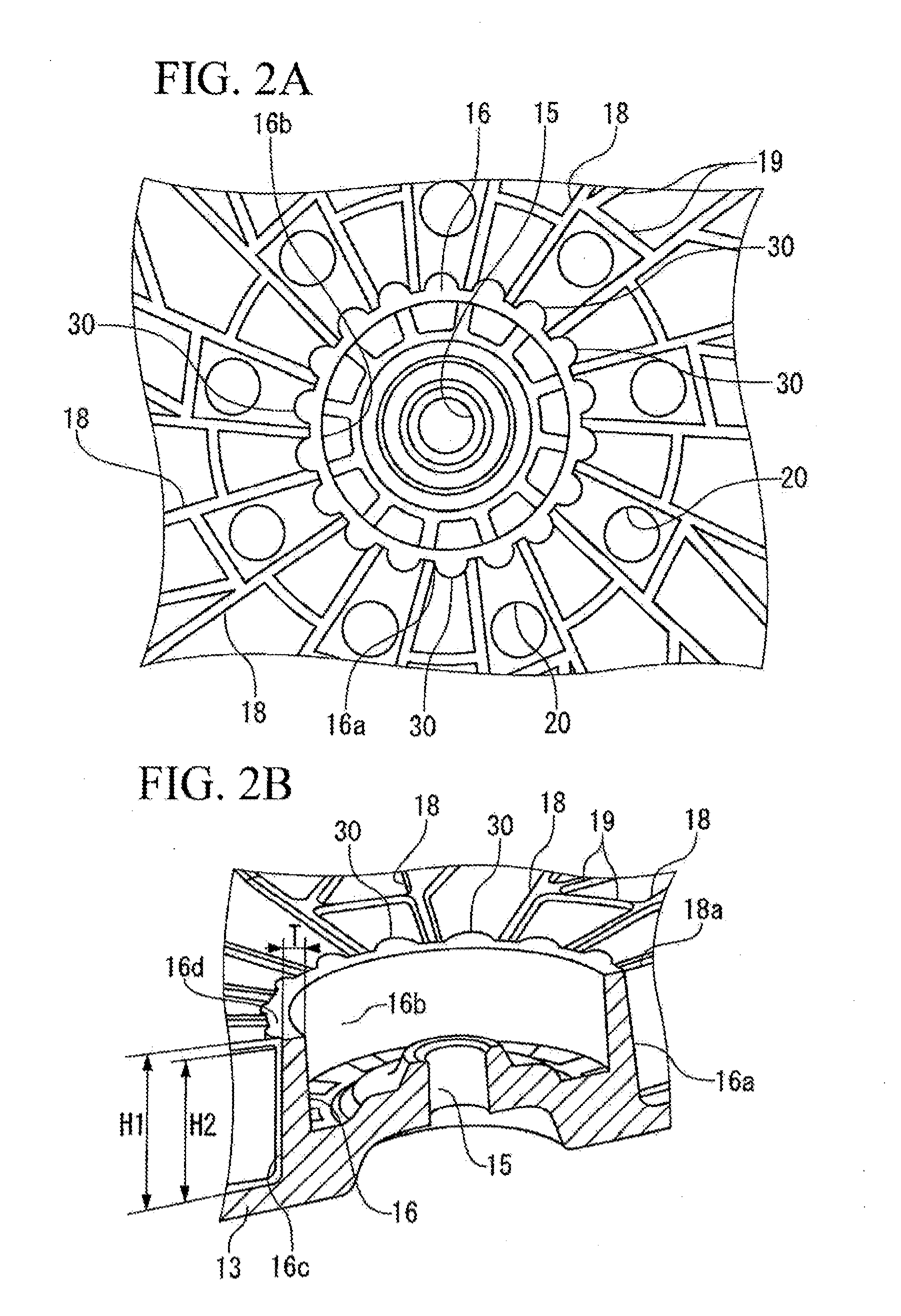 Resin fan