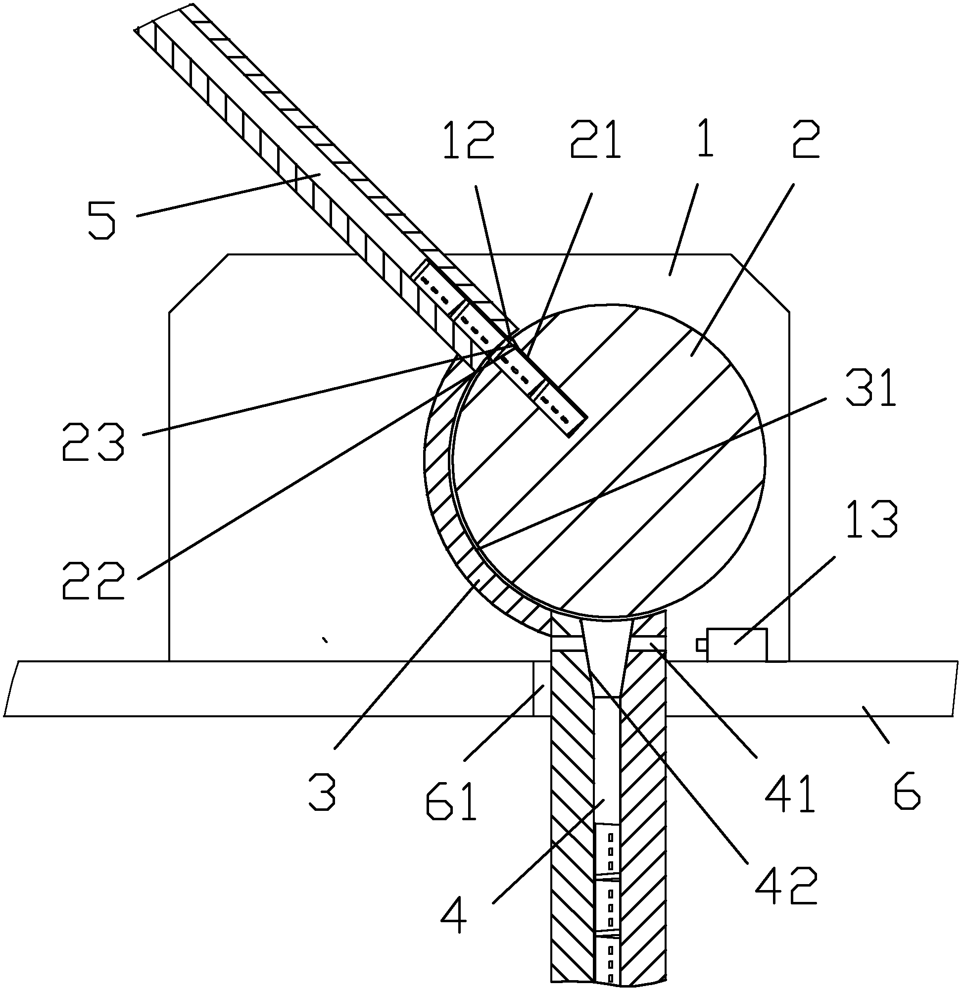 Reversing device for integrated circuit