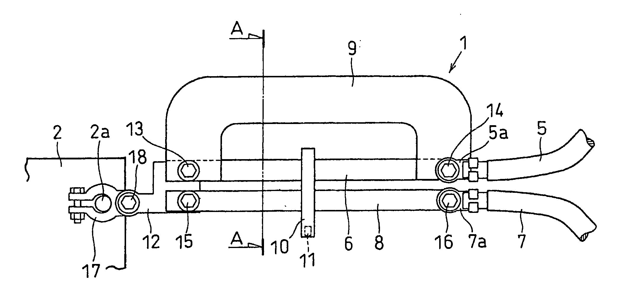 Electric current detection apparatus