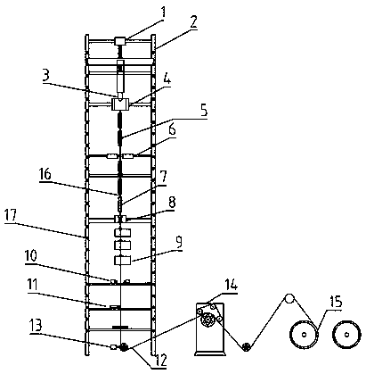 High-speed optical fiber drawing tower