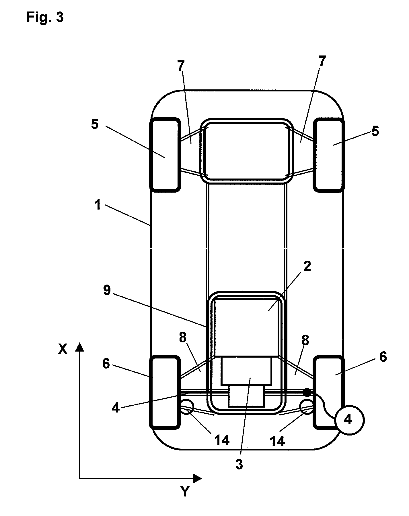 Wheel suspension assembly and a motor vehicle