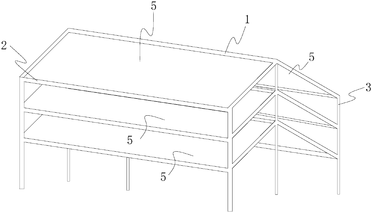 Air-dried tea, and processing method and air-drying rack for air-dried tea
