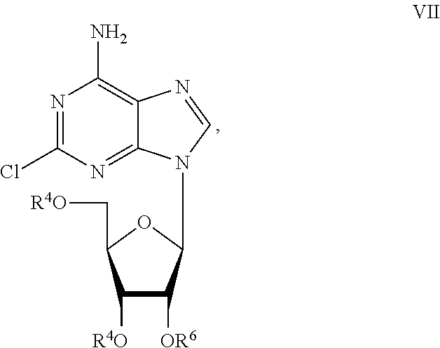 Preparation of 2-chloro-9-(2'-deoxy-2'-fluoro-Beta-D-arabinofuranosyl)-adenine