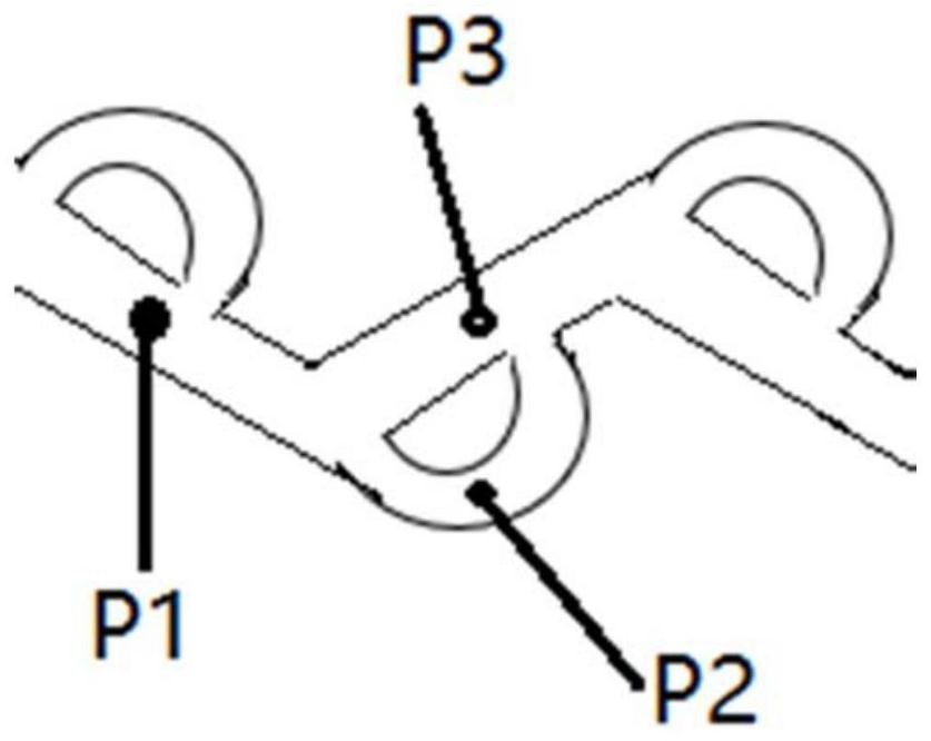 Split-flow reconstruction type fuel cell bipolar plate