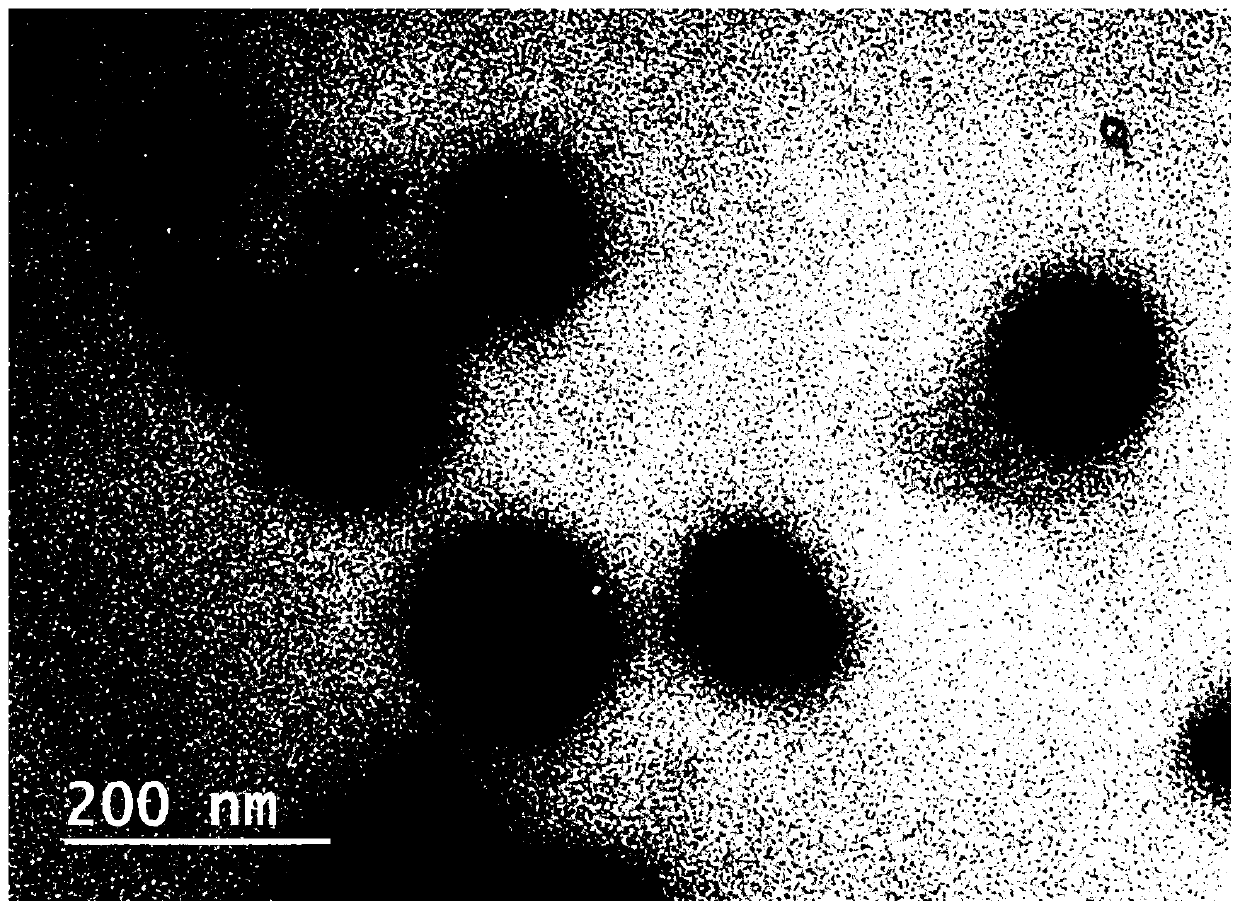 A nanomaterial with aggregation-induced luminescent effect and its application