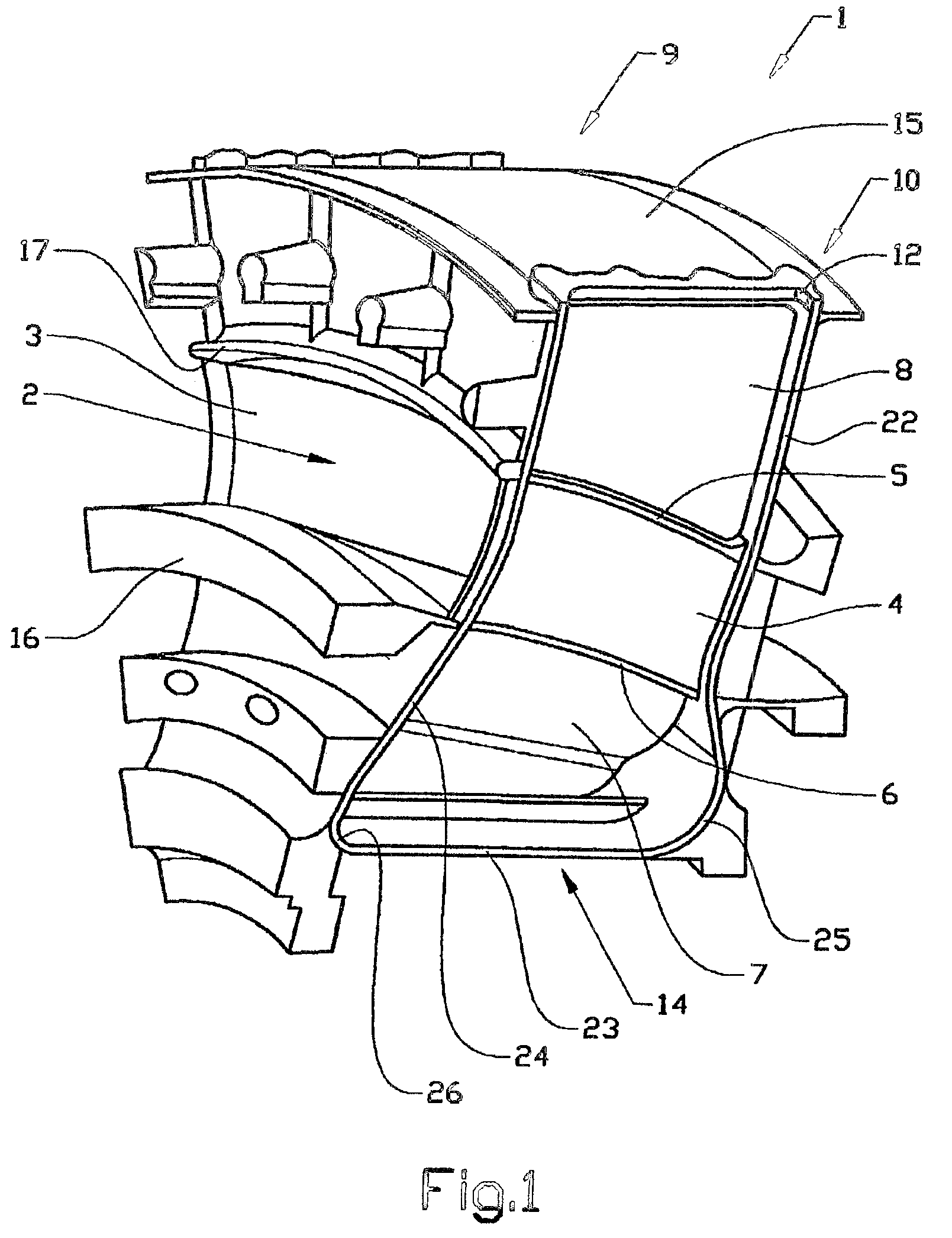 Method of manufacturing a stator component