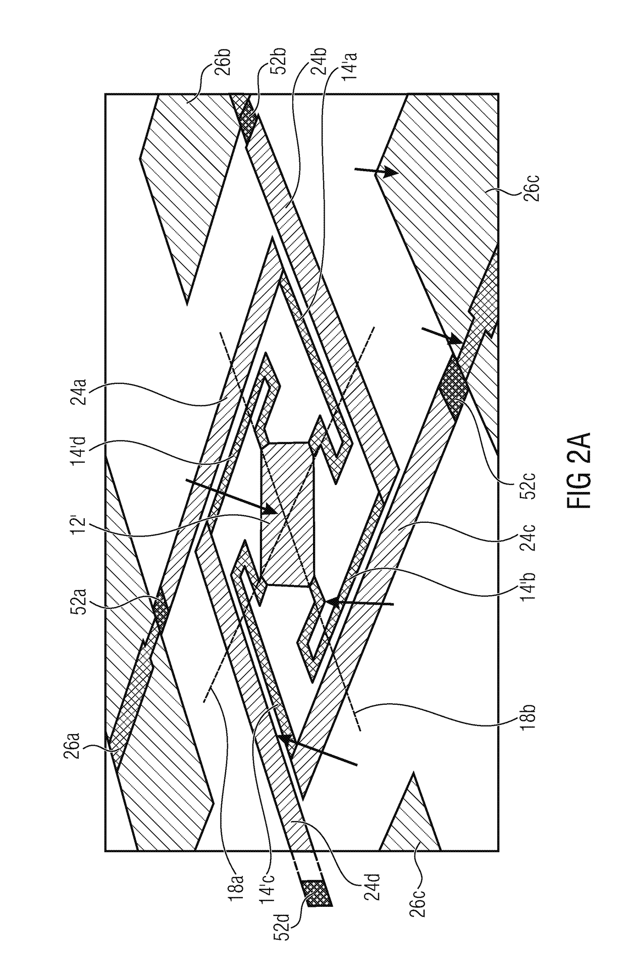 Apparatus comprising a spring and an optical element suspended thereon