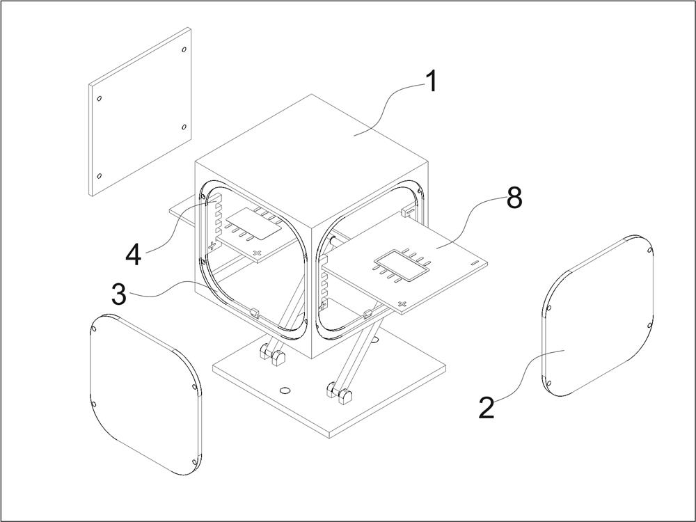 Modularized 3C electronic product shell with replaceable face shell