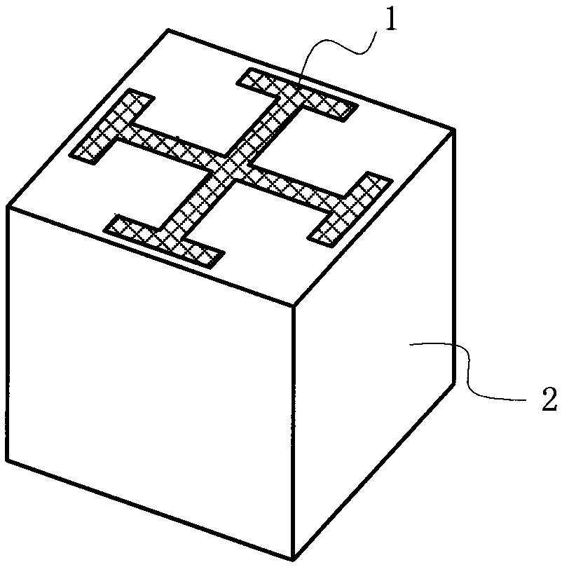 A broadband absorbing metamaterial and absorbing device