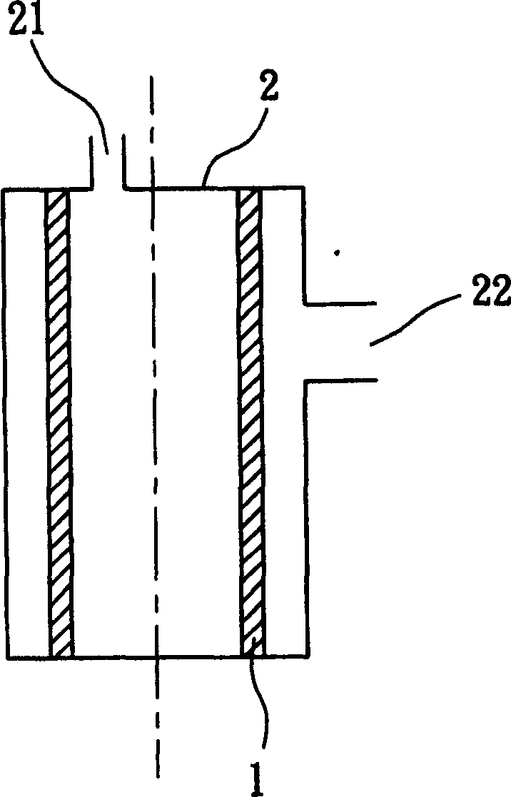 Cross-flow filter function possessed filter device and operation method