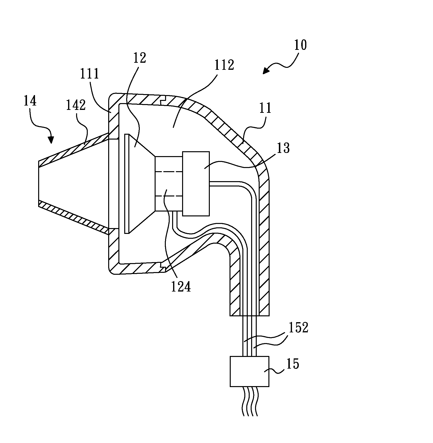 Earpiece device with microphone
