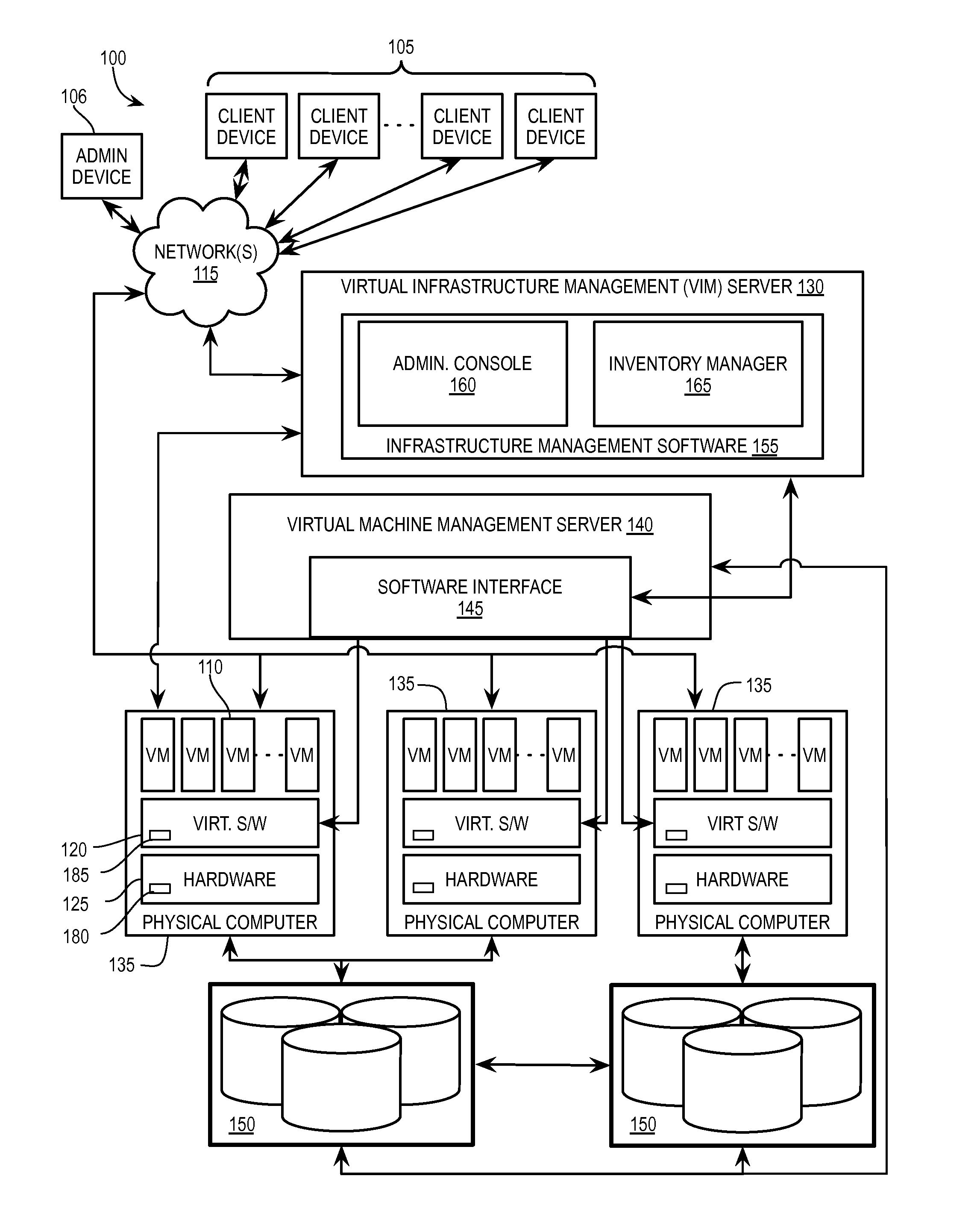 Replication of a write-back cache using a placeholder virtual machine for resource management