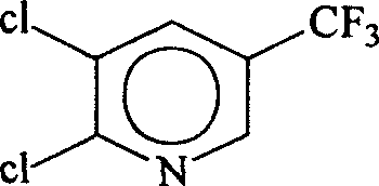 Preparation method of 2-chlorin-3-trifluoro picoline