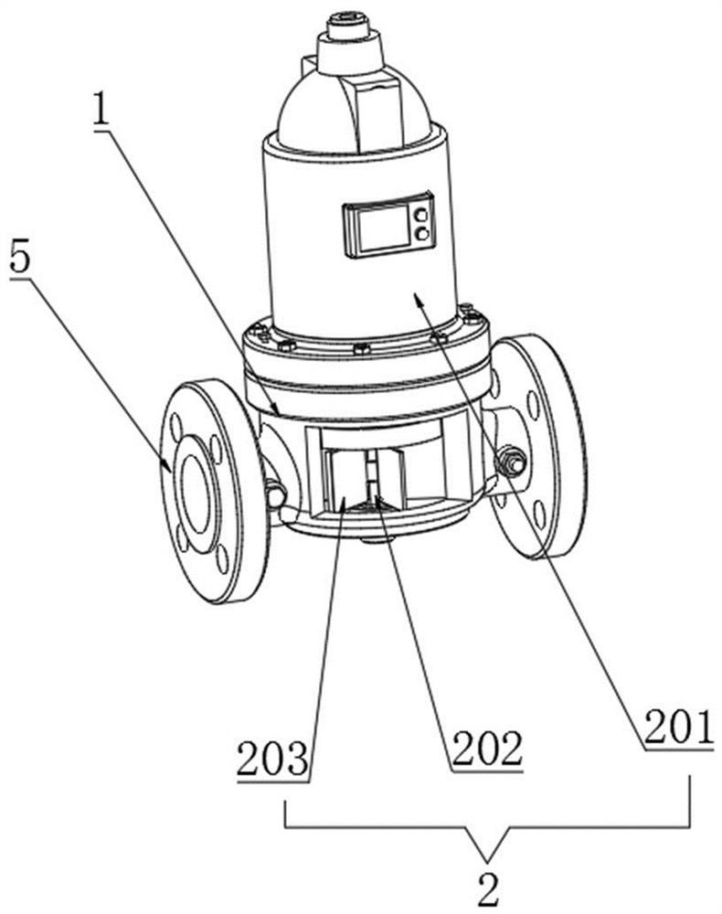 Crude oil metering valve