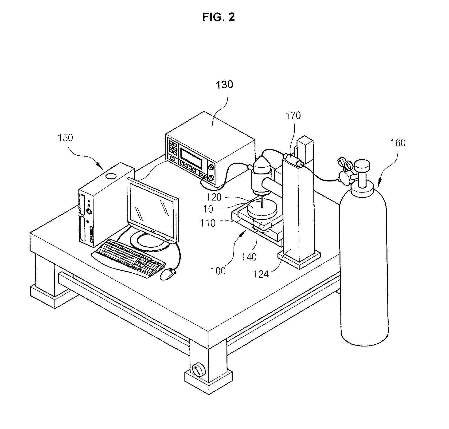 Surface analysis and measurement method based on flow resistance of fluid and atomic force microscope using the method