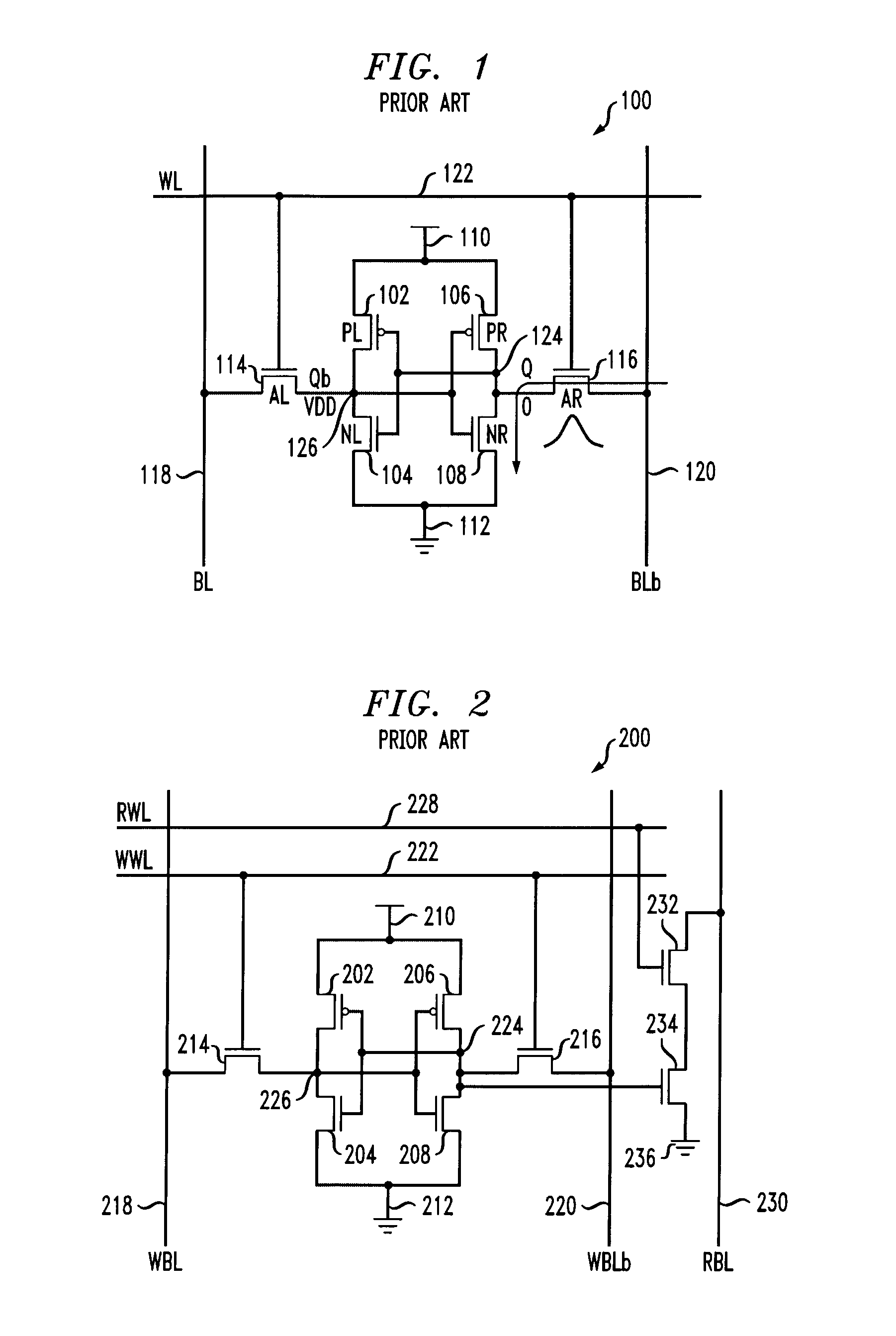 Memory Circuit with Decoupled Read and Write Bit Lines and Improved Write Stability