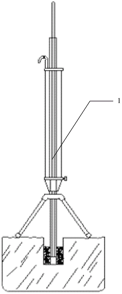 Method for measuring permeation rate of surface soil