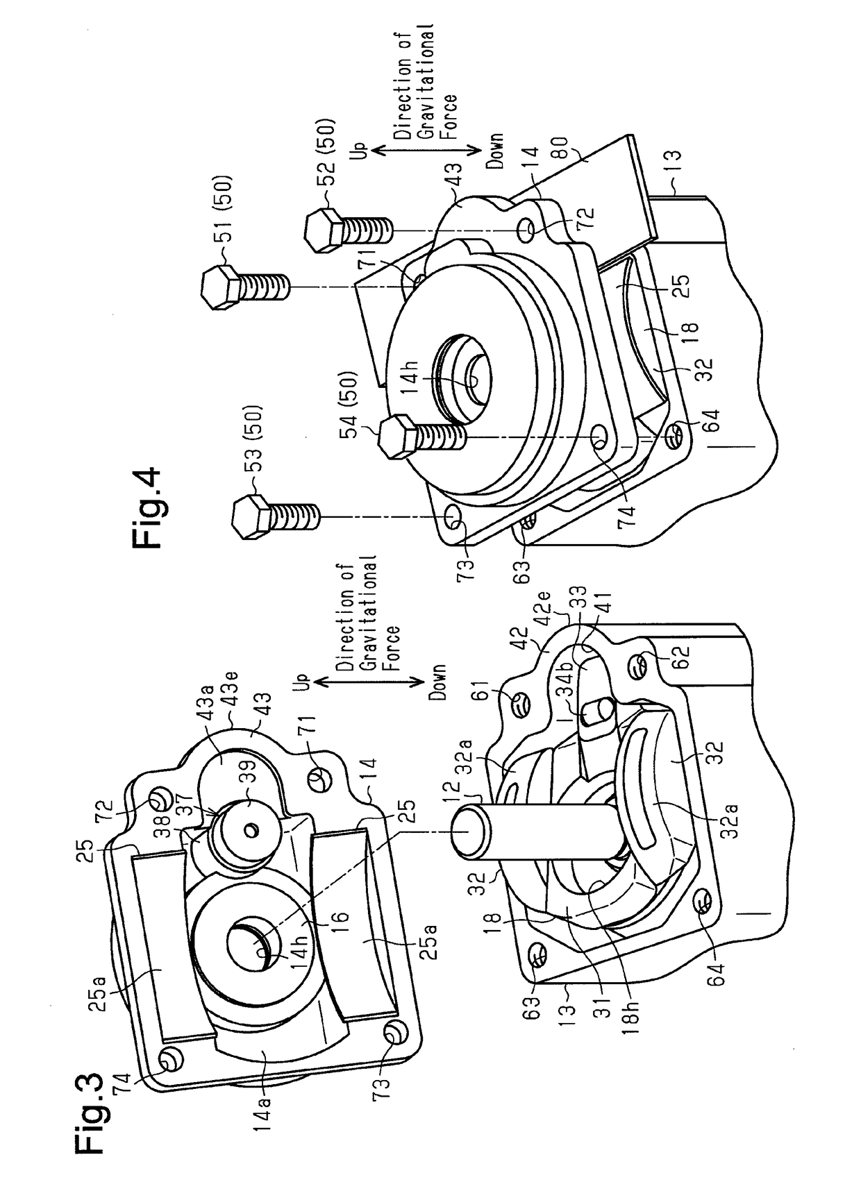 Variable displacement swash plate type piston pump