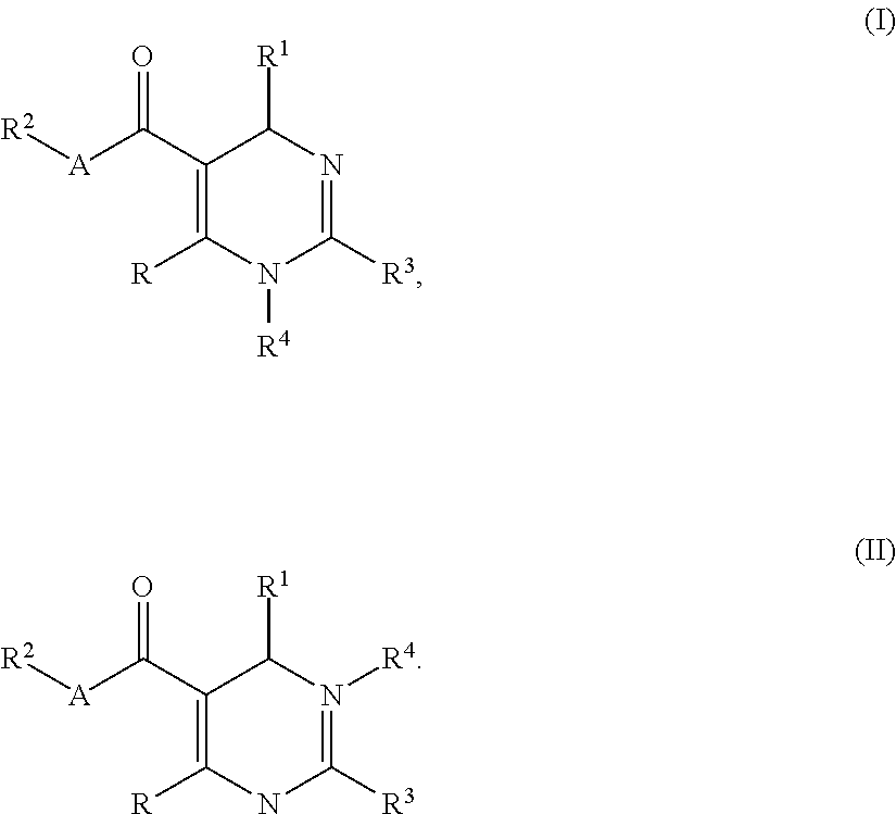 Dihydropyrimidine compounds and their application in pharmaceuticals