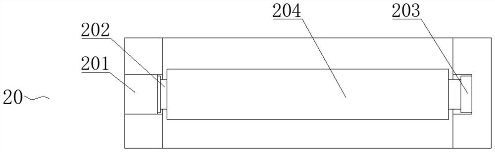 Crushing device with dust removal function for rice processing