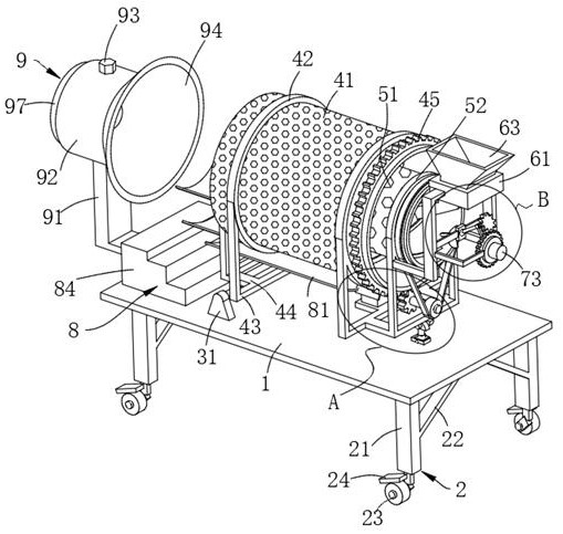 Sorting device and sorting method for vegetables