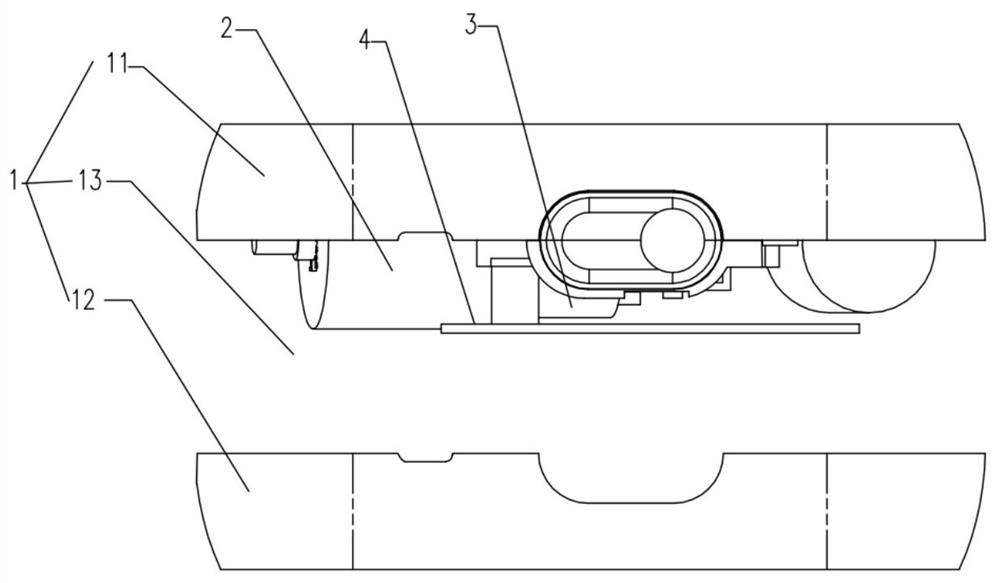 Self-adaptive electric breast pump main machine and electric breast pump